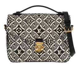 Pochette Metis MM, Canvas, Black, PL3240, S, 2*